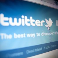 Twitter home page.